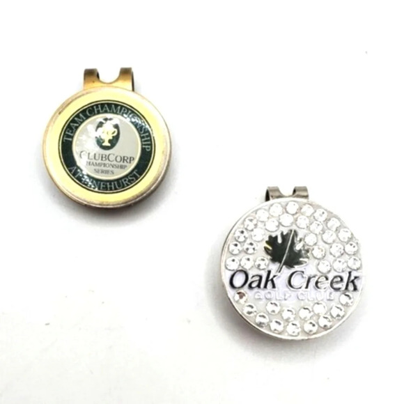 ποΈFREE ADD-ON TO BUNDLEβLot of 2 Golf Markers Magnetic Holders - Picture 4 of 7